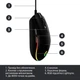 Мишка Logitech G102 Lightsync Black (910-005823) - зображення 7