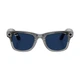 Смарт-очки Ray-Ban Meta Wayfarer Gen 2 Shiny Transparent Grey/Transitions Sapphire S-M Limited Edition (RW4012 6840MF50) - изображение 3