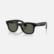 Смарт-очки Ray-Ban Meta Wayfarer Shiny Black/G15 Green S-M (RW4006 601/7150) OPEN BOX - изображение 1