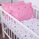 Наволочка Бязь Kids Time 17-0528 Bunnies pink 50*70 - зображення 1