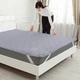 Наматрасник №9055 Eco Light Gray Тенсель (MODAL) (обычный на резинке по углам) 70*140 - изображение 6