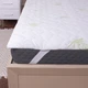 Наматрасник №1027 Alberto Bamboo Aloe Vera (обычный на резинке по углам) 200*200 - изображение 4