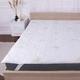 Наматрасник №1027 Alberto Bamboo Aloe Vera (обычный на резинке по углам) 200*200 - изображение 5