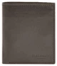 Чоловіче шкіряне портмоне з натуральної шкіри на кнопці з відділеннями для купюр і карток, темно-бежеве 68458 - зображення 1