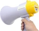 Рупорный громкоговоритель MEGAPHONE HW-8C 15 Вт с записью голоса, аккумулятором и ремнем - изображение 5