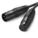 Кабель мультимедийный XLR M to XLR F 3.0m AV130 black Ugreen (20711) - зображення 2
