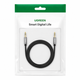 Аудіокабель UGREEN AV119 3.5mm Male to 3.5mm Male Cable 1m Black (UGR-10733) - зображення 6