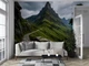 Фотошпалери флізелінові Upstream у вітальню, спальню, кабінет "Гірська велич: Кам'яна стежка до вершин" 180х120 см (S5NTR-124/2) - изображение 5