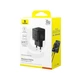 Зарядное устройство Baseus Palm Fast Charger 30W Сетевой адаптер Type-C с быстрой зарядкой PD3.0/PD2.0/QC 3.0/PPS, Черный - изображение 6