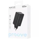 Зарядний пристрій Proove Pocket GaN Max 100W Мережевий адаптер 2Type-C/USB зі швидкою зарядкою QC4+/PD3.0, Чорний - зображення 2