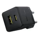 Зарядное устройство Baseus Palm Fast Charger 30W Сетевой адаптер Type-C/USB с быстрой зарядкой PD3.0/QC3.0/SCP/AFC, Черный - изображение 2