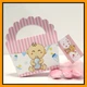 Подарочные коробочки для гостей с карточками (25 шт) Baby Shower / Крестины, розовые - изображение 7