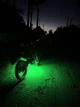 Яркая водозащищенная LED подсветка на мотоцикл скутер байк 12V 1m в силиконе светодиодная лента. Цвет зеленый. - изображение 3