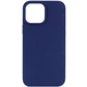 Силіконовий чохол Silk Full Protective для Apple iPhone 13 mini (5.4") Deep navy - зображення 1