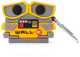 Чехол силиконовый противоударный для AirPods Pro Pro 2 3D Robot Wall-E защитный серый SR-547 - изображение 2