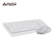 Комплект клавіатура та мишка A4Tech F1512 White - зображення 3