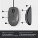 Мишка Logitech M100 USB Black (910-006652) - изображение 6