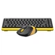 Комплект клавіатура та мишка A4Tech FG1110 (Bumblebee) - зображення 4