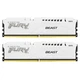 Модуль пам'яті Kingston FURY Beast White DDR5 6400 32GB (2x16GB) CL32-39-39 1.4V EXPO - изображение 2