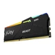 Модуль пам'яті Kingston FURY Beast RGB Black DDR5-5200 32Gb (KF552C40BBA-32) - зображення 2