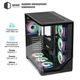 Корпус QUBE MIRAGE 7ARGB Black (MIRAGE_GBNU3) - изображение 4