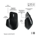 Комплект клавіатура та мишка Logitech MX Keys S Combo for Mac Bluetooth/Wireles Space Grey (920-012845) - зображення 6