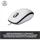 Мишка Logitech M100 USB White (910-006764) - зображення 4