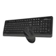 Комплект клавіатура та мишка A4Tech FG1010S Grey - зображення 4