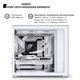 Корпус JONSBO D41 MESH White - зображення 3