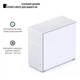 Корпус JONSBO D41 MESH White - зображення 5