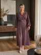 Платье большого размера FashionYouWant XL капучино 43458039 - изображение 1