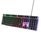 Проводной игровой комплект T350: клавиатура и оптическая мышь с LED-подсветкой, USB - изображение 4