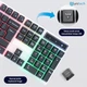 Дротовий ігровий комплект K518 Unitech з RGB-підсвічуванням клавіатура та миша, чорний - зображення 6