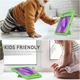 Протиударний дитячий силіконовий чохол з підставкою EVA Kids Stand для Lenovo Idea Tab 11" (TB336FU, TB336ZU) / Xiaoxin Pad 11 2025 11" (TB335FC) Салатовий - зображення 5