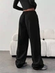 UNISEX базовые спортивные штаны \ Черный 42-46 / BASED 0227350 - изображение 2