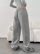 UNISEX базові спортивні штани \ Сірий 42-46 / BASED 0227351 - зображення 2
