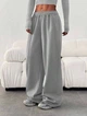 UNISEX базові спортивні штани \ Сірий 42-46 / BASED 0227351 - зображення 3
