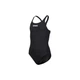 Купальник закрытый для девочек TEAM SWIMSUIT SWIM PRO SOLID черный, белый Дети 152 см - изображение 7