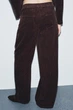 Вельветові штани Wide leg Zara 4088/041 L - изображение 3