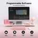 Клавіатура AULA F75 Pink-Gradient Ігрова Безпровідна Механічна. 2.4G/Bluetooth/Провід RGB REAPER Свічі - зображення 6