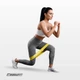 Гумки для фітнесу EasyFit набір із 3 шт (гумова петля, латексна стрічка опору, кільце для йоги на ноги) EFND3EF - зображення 2