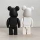 Статуэтка Bearbrick 400% White 28 см. Дизайнерская игрушка Беарбрик белый. Bearbrick - изображение 2