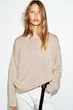 Трикотажний светр крупної в'язки Zara 6771/035 M-L Бежевий (06771035710М) - зображення 1