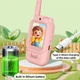 Детская рация с видеосвязью Video Walkie Talkie Blue+Pink (видео и голосовая связь), Type-C, HD-камера, 300 м - изображение 4