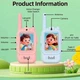 Детская рация с видеосвязью Video Walkie Talkie Blue+Pink (видео и голосовая связь), Type-C, HD-камера, 300 м - изображение 5