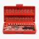Набор инструментов в кейсе 46 предметов, PIECE TOOL SET, Автомобильный, вело комплект ключей и отверток - изображение 2