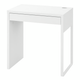MICKE/ÖRFJÄLL Письмовий стіл і стілець, білий/світло-зелений IKEA - зображення 3