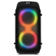 Портативная акустическая система SVEN PS-850, 100 Вт, Bluetooth, RGB-подсветка, караоке, микрофон, Black - изображение 2