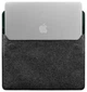 Чехол-конверт BlankNote для MacBook 13″ кожа + фетр зеленый Crazy Horse 52087 - изображение 4