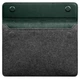 Чехол-конверт BlankNote для MacBook 16″ кожа + фетр зеленый Crazy Horse 52093 - изображение 3